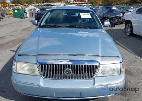 2004 Mercury Grand Marquis Gs from USA, damaged, VIN 2MEFM74WX4X621886